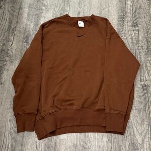 Brown Nike Hoodie